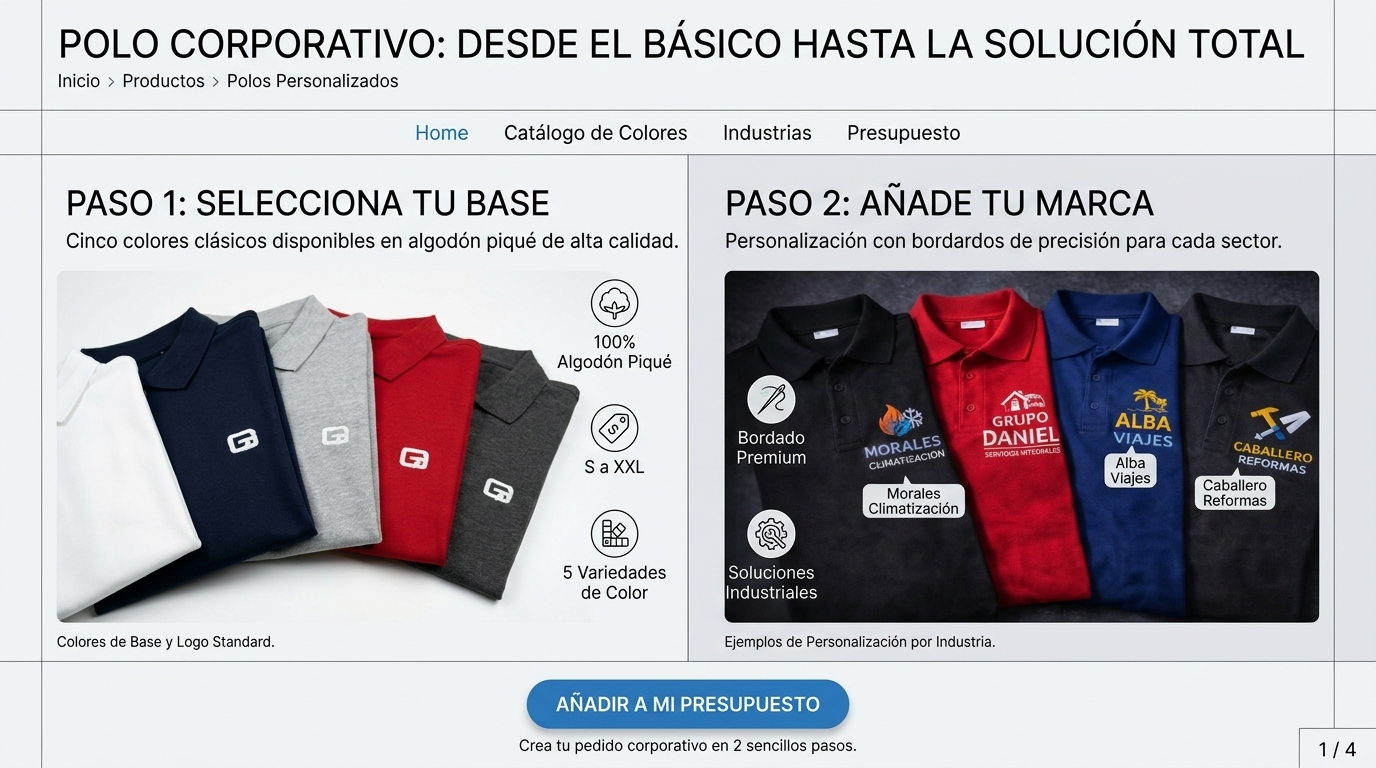 Bordado en polos